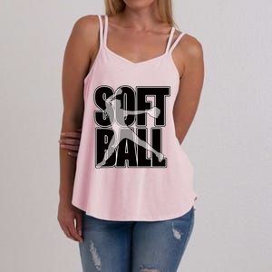 Softball Pitcher Great N Player Practice Cool Gift Women's Strappy Tank