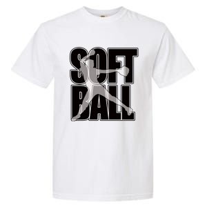 Softball Pitcher Great N Player Practice Cool Gift Garment-Dyed Heavyweight T-Shirt