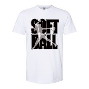 Softball Pitcher Great N Player Practice Cool Gift Softstyle CVC T-Shirt