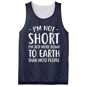 Short People Gifts Funny I'm Not Short Mesh Reversible Basketball Jersey Tank