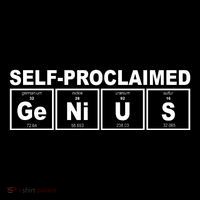 Self Proclaimed Genius Funny Periodic Table Visor