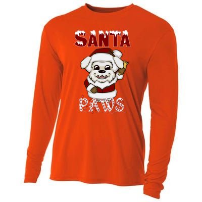 Santa Paws Gift Cooling Performance Long Sleeve Crew