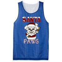 Santa Paws Gift Mesh Reversible Basketball Jersey Tank