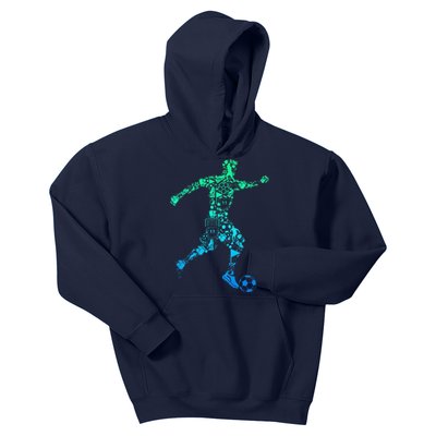 Soccer Player Gift Kids Hoodie