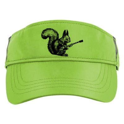 Squirrel Playing Guitar Funny Squirel Guitar Lover Guitar Adult Drive Performance Visor