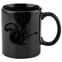 Squirrel Playing Guitar Funny Squirel Guitar Lover Guitar 11oz C Handle Ceramic Mug