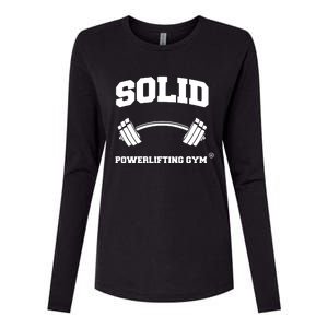 Sold Powerlifting Gym Womens Cotton Relaxed Long Sleeve T-Shirt