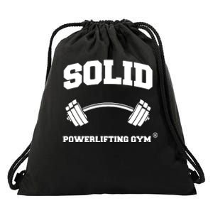 Sold Powerlifting Gym Drawstring Bag