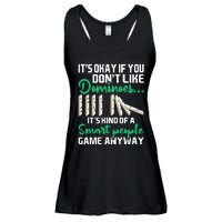 Smart People Game Anyway  Dominoes Lover Domino Player Ladies Essential Flowy Tank