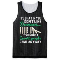 Smart People Game Anyway  Dominoes Lover Domino Player Mesh Reversible Basketball Jersey Tank