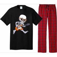 Skeleton Playing Guitar Rock & Roll Halloween Pajama Set