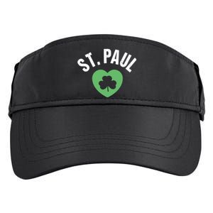 St Patricks Green Heart Irish Saint Pattys Day Lucky St Paul Cute Gift Adult Drive Performance Visor