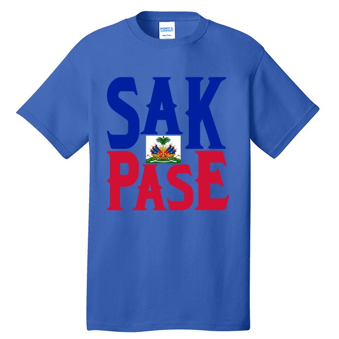 Sak Pase Gift Cute Haitian Creole Pride Gift Tall T-Shirt