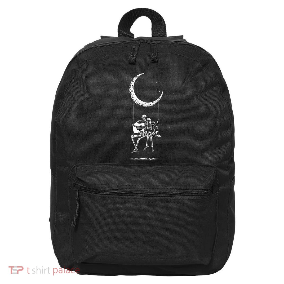 Skeleton Playing Guitar Band 16 in Basic Backpack