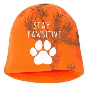 Stay Pawsitive Gift Kati - Camo Knit Beanie