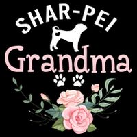 Shar Pei Grandma Funny Gift Mom Cute Dog Lover Christmas Gift Bucket Hat