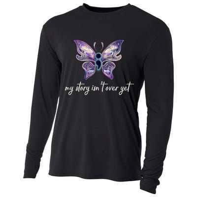 Semicolon Project Gift Depression Awareness Gift Cooling Performance Long Sleeve Crew