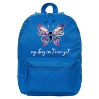 Semicolon Project Gift Depression Awareness Gift 16 in Basic Backpack