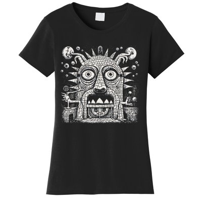 Surrealistic Pagan God Of The Stove Hearth And Domesticity Women's T-Shirt