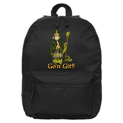 St Patrick Gon Git 16 in Basic Backpack