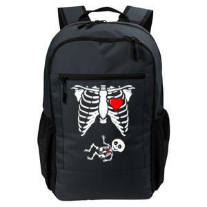 Skeleton Pregnancy Gift Xray Halloween Pregnant Great Gift Daily Commute Backpack