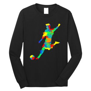 Soccer Player Gift Long Sleeve Shirt