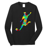 Soccer Player Gift Long Sleeve Shirt