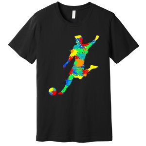 Soccer Player Gift Premium T-Shirt