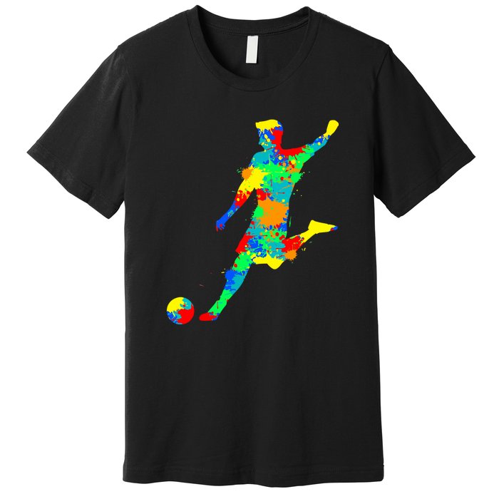 Soccer Player Gift Premium T-Shirt