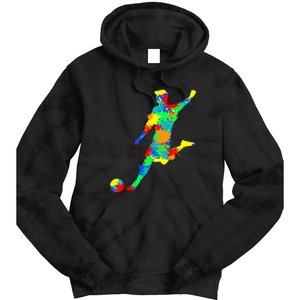 Soccer Player Gift Tie Dye Hoodie