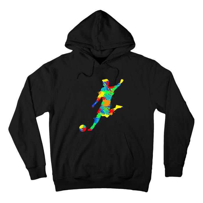 Soccer Player Gift Tall Hoodie