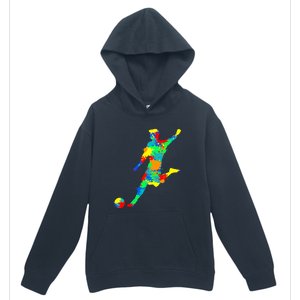 Soccer Player Gift Urban Pullover Hoodie