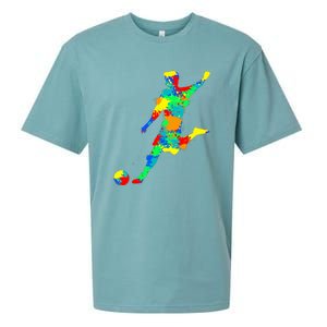 Soccer Player Gift Sueded Cloud Jersey T-Shirt