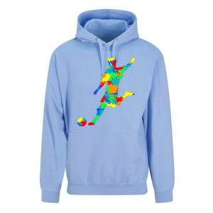 Soccer Player Gift Unisex Surf Hoodie