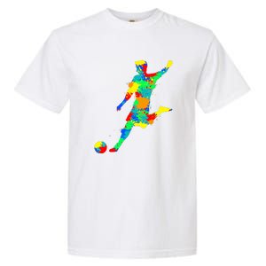 Soccer Player Gift Garment-Dyed Heavyweight T-Shirt