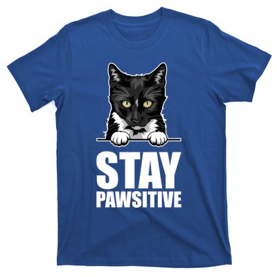 Stay Pawsitive Gift T-Shirt