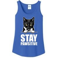 Stay Pawsitive Gift Ladies Essential Tank