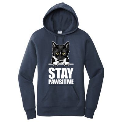 Stay Pawsitive Gift Women's Pullover Hoodie