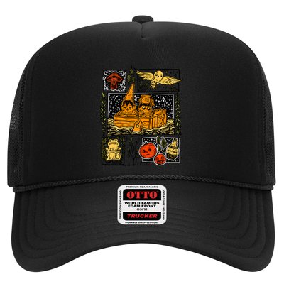 Spooky Pottsfield Harvest Festival Pumpkin Vibes Halloween Gift Trucker Hat