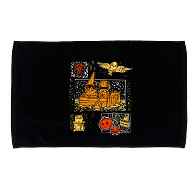 Spooky Pottsfield Harvest Festival Pumpkin Vibes Halloween Gift Microfiber Hand Towel