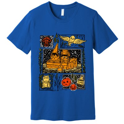 Spooky Pottsfield Harvest Festival Pumpkin Vibes Halloween Gift Premium T-Shirt