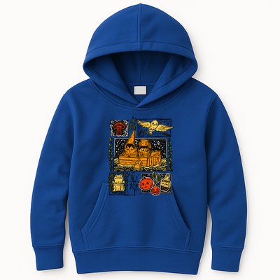 Spooky Pottsfield Harvest Festival Pumpkin Vibes Halloween Gift Kids Hoodie