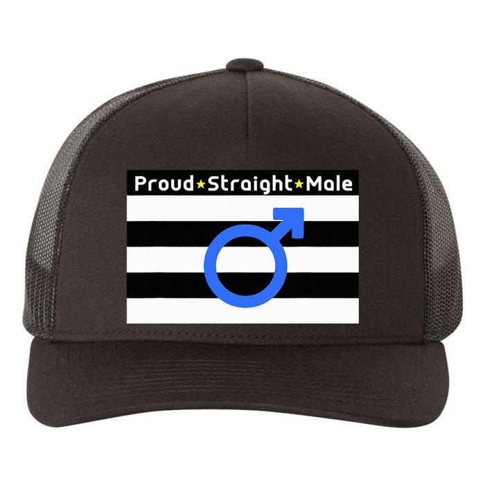 Straight Proud Heterosexual Male Yupoong Adult 5-Panel Trucker Hat