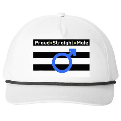 Straight Proud Heterosexual Male Snapback Five-Panel Rope Hat