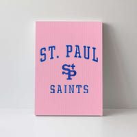 St. Paul High School Saints Raglan Baseball Canvas