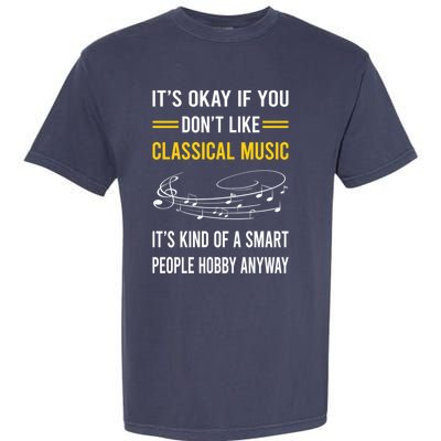 Smart People Hobby Classical Music Garment-Dyed Heavyweight T-Shirt