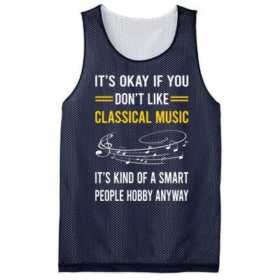 Smart People Hobby Classical Music Mesh Reversible Basketball Jersey Tank