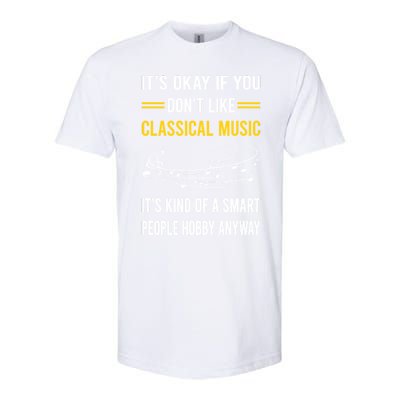 Smart People Hobby Classical Music Softstyle® CVC T-Shirt