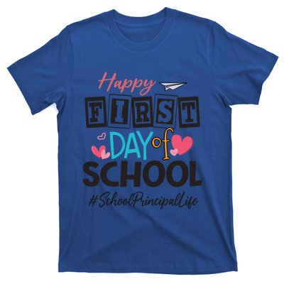 School Principal Happy First Day Of School Back To School Gift T-Shirt