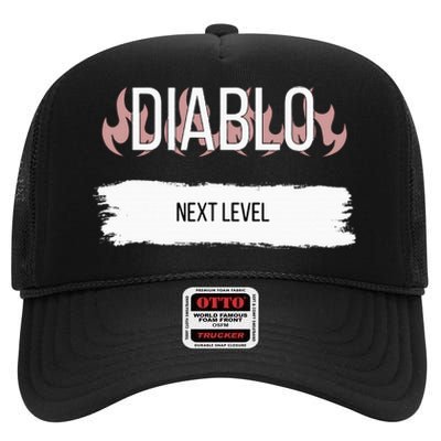 Sauce Packet Hot Diablo High Crown Mesh Back Trucker Hat